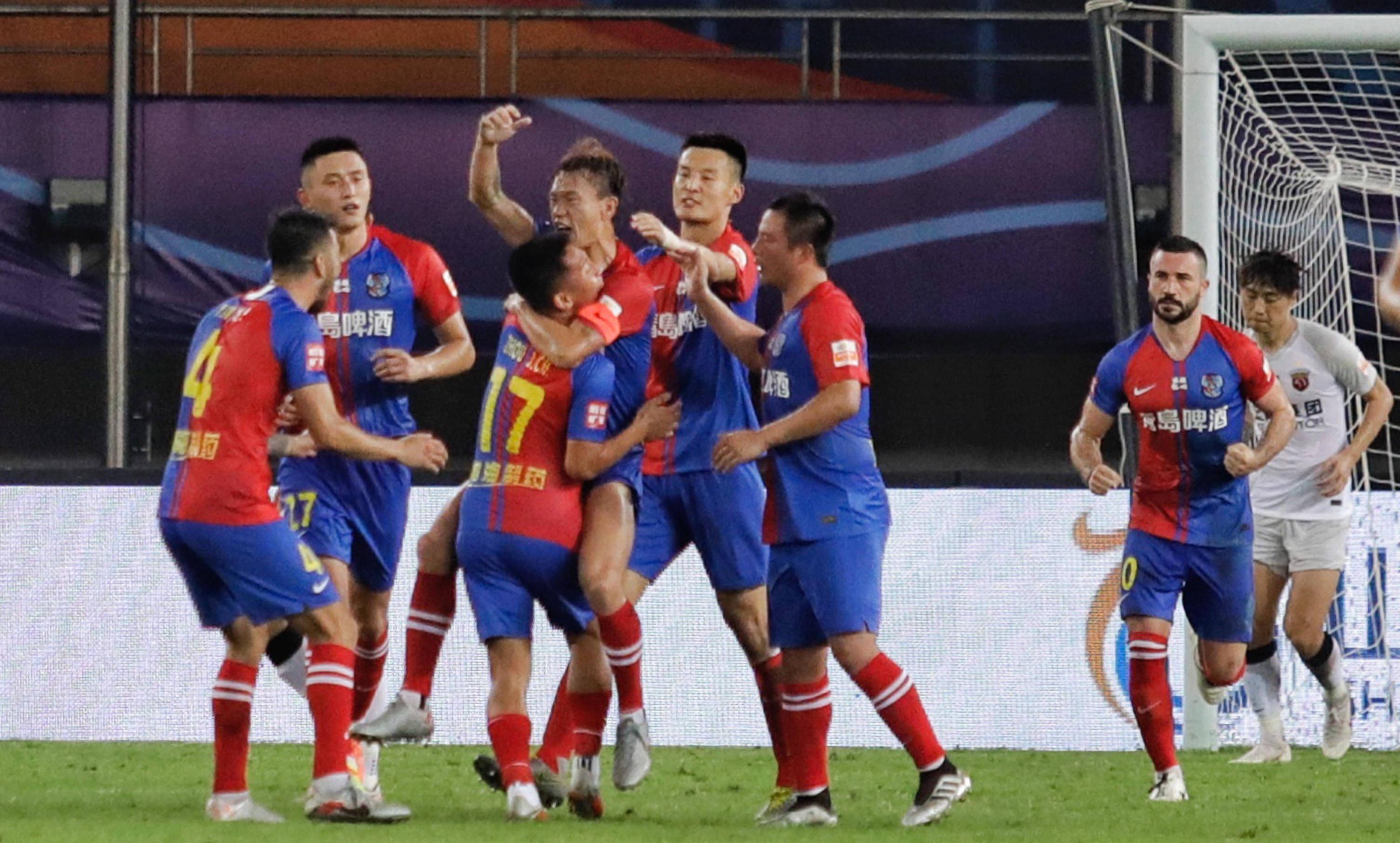 青岛黄海客场告负,保级压力大增的简单介绍 青岛黄海客场告负,保级压力大增的简单介绍