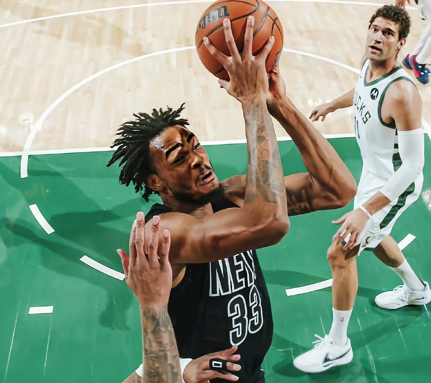 拉塞尔单场砍31分，带领篮网晋级